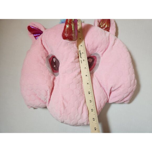 Unicorn Plush Mask – Soft Costume Headpiece for Dress-Up, Parties & Cosplay - Picture 3 of 4